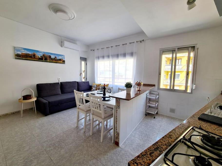 Comodo Apartamento En El Centro De Cullera, Playa 700 Metros Exterior foto